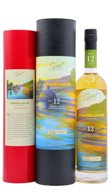 Craigellachie - Spirit Of Art Including Signed Print - Single Cask 12 year old Whisky