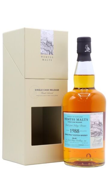 Bunnahabhain - Wemyss Malts - Dessert Islay Dram Single Cask 1988 30 year old Whisky