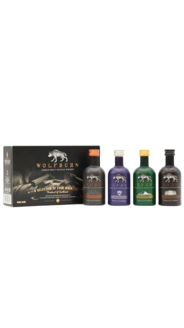 Wolfburn - Highland Single Malt Scotch Whisky Miniature Gift Pack