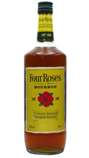 Four Roses - Yellow Label Kentucky Straight Bourbon Whiskey (1990's Bottling)