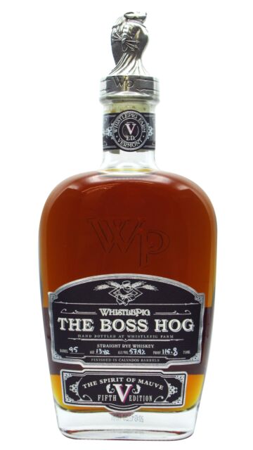 WhistlePig - The Boss Hog - Batch #5 Spirit Of Mauve Straight Rye 13 year old Whiskey