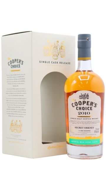 Undisclosed Orkney - Cooper's Choice - Single Stout Cask #9052 2010 10 year old Whisky