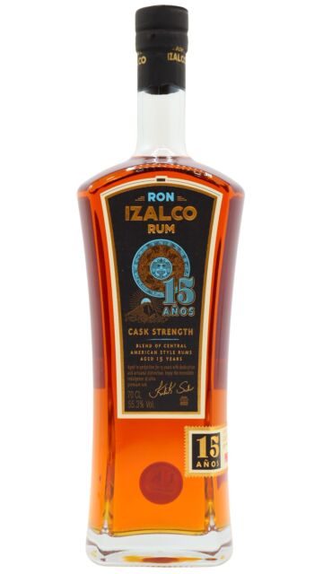 Ron Izalco - Cask Strength Dark 15 year old Rum