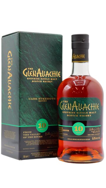 GlenAllachie - Cask Strength Batch #5 Single Malt Scotch 10 year old Whisky