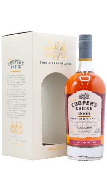 Blair Athol - Cooper's Choice - Single Sherry Cask #307276 2009 11 year old Whisky