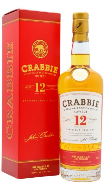 Crabbie - Speyside Single Malt Scotch 12 year old Whisky
