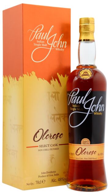 Paul John - Oloroso Select Cask Indian Single Malt Whisky