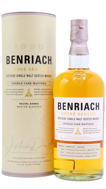 Benriach - Smoke Season Double Cask Matured Speyside Single Malt Scotch Whisky
