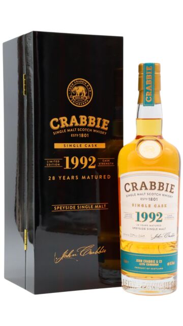 Crabbie - Single Cask Speyside Single Malt Scotch 1992 28 year old Whisky