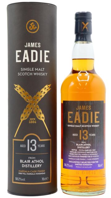 Blair Athol - James Eadie Single Marsala Wine Cask #3887 2007 13 year old Whisky