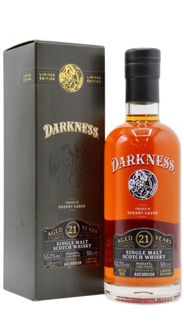 Auchroisk - Darkness - Moscatel Cask Finish Single Malt Scotch 1999 21 year old Whisky