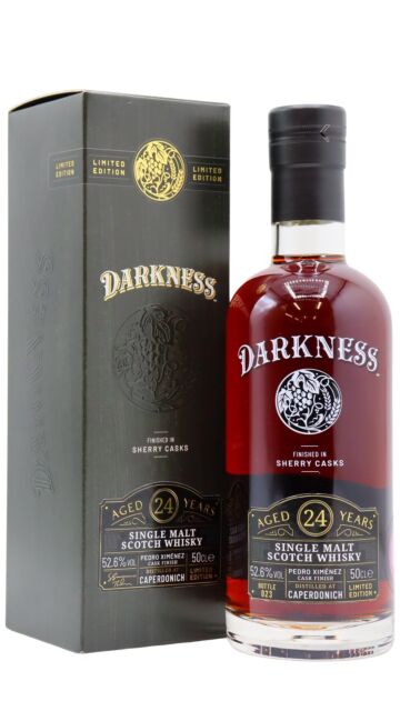 Caperdonich (silent) - Darkness - Pedro Ximenez Cask Finish Single Malt Scotch 1997 24 year old Whisky