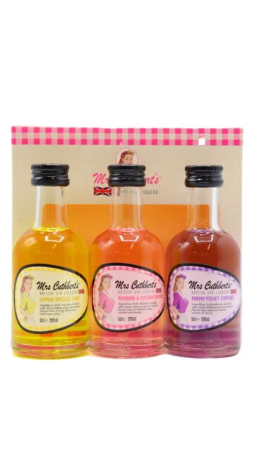 Mrs Cuthbert's - Flavoured Gin Miniature Gift Pack