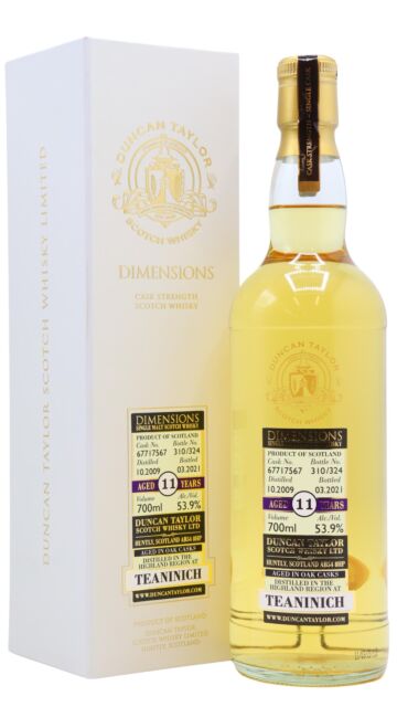 Teaninich - Duncan Taylor Dimensions Single Cask #66717567 2009 11 year old Whisky