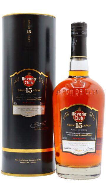 Havana Club - Anejo 15 year old Rum (Old Bottling)