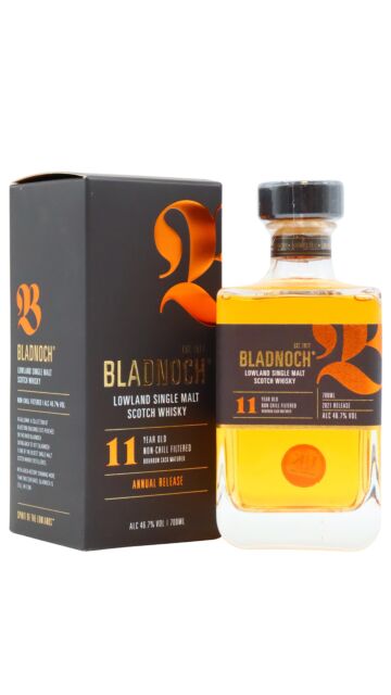 Bladnoch - Bourbon Cask Matured 2021 Edition Lowland Single Malt Scotch 11 year old Whisky
