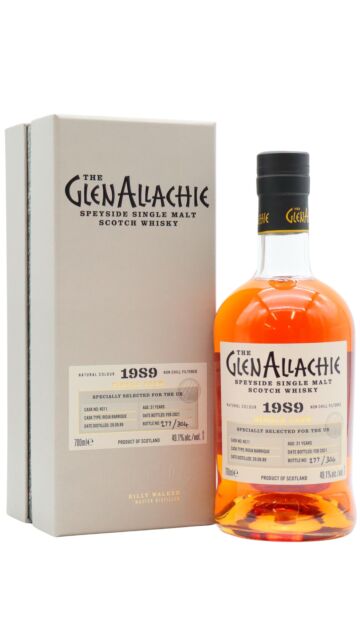 GlenAllachie - Single Rioja Barrique Cask #4011 1989 31 year old Whisky (UK Exclusive)