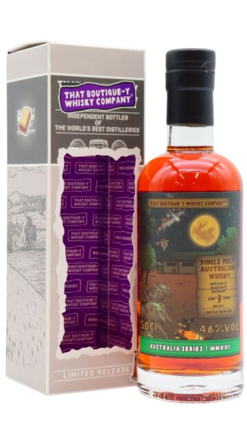 Black Gate - That Boutique-Y Whisky Company Batch #1 Single Malt Australian 3 year old Whisky