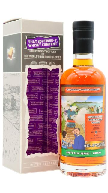 Fleurieu - That Boutique-Y Whisky Company Batch #1 Single Malt Australian 3 year old Whisky
