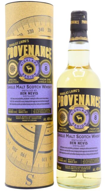 Ben Nevis - Douglas Laing Provenance Single Cask #14658 2012 8 year old Whisky