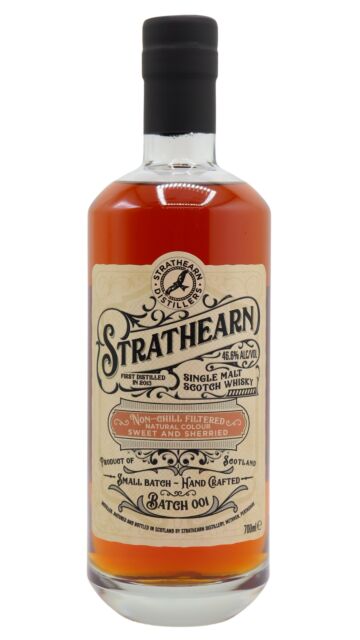 Strathearn - Highland Single Malt Batch 001 2016 3 year old Whisky