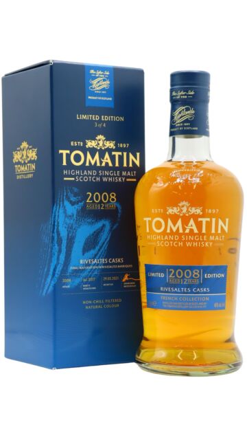 Tomatin - French Collection - Rivesaltes Cask Highland Single Malt Scotch 2008 12 year old Whisky