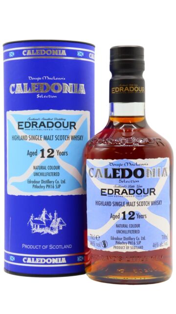 Edradour - Caledonia Single Malt Scotch 12 year old Whisky