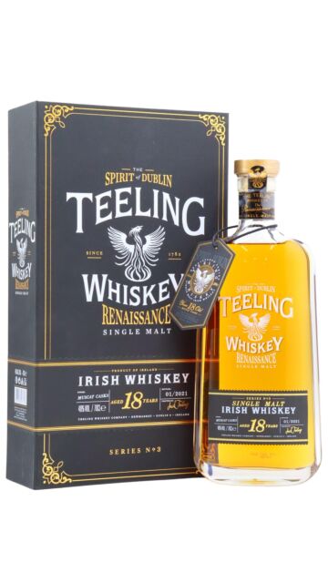 Teeling - Renaissance Batch #3 Irish Single Malt 18 year old Whiskey