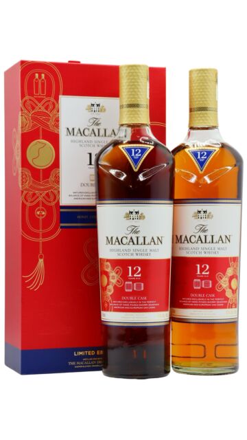The Macallan - Double Cask - Chinese Lunar Year Of The Rat 2020 Twin Pack 12 year old Whisky (USA Edition)
