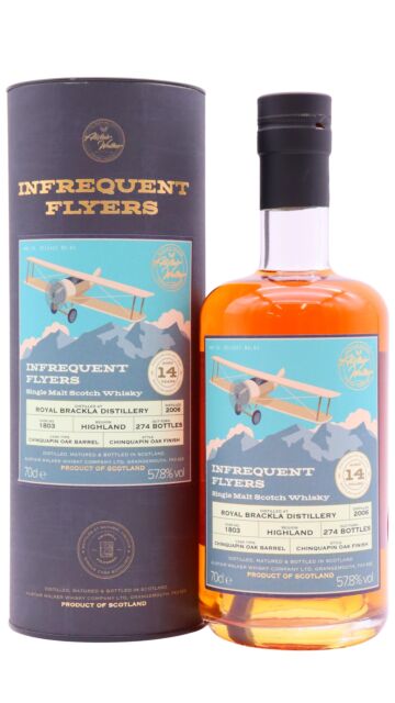 Royal Brackla - Infrequent Flyers Single Cask #1803 2006 14 year old Whisky