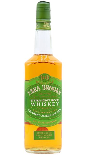Ezra Brooks - Straight Rye 90 Proof Whiskey