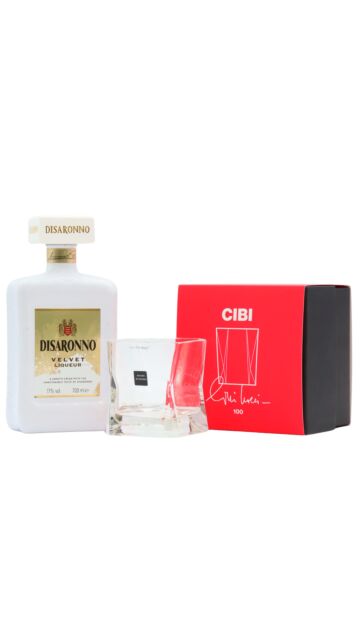 Disaronno - Velvet Liqueur & Cibi Blade Runner Crystal Glass