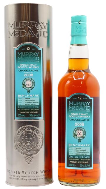 Craigellachie - Murray McDavid Benchmark Single Malt Scotch 2008 12 year old Whisky
