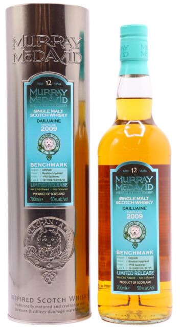 Dailuaine - Murray McDavid Benchmark Single Malt Scotch 2009 12 year old Whisky