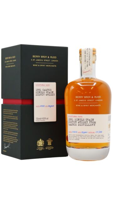 Cambus (silent) - Berry Bros & Rudd - Single Cask #103023 1991 29 year old Whisky