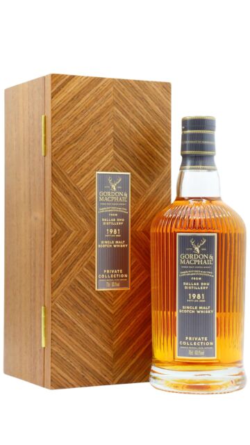 Dallas Dhu (silent) - Gordon & MacPhail Private Collection Single Cask #1162 1981 38 year old Whisky