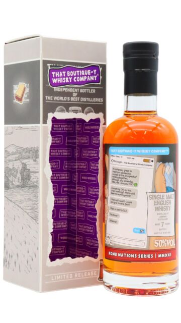 Adnams - That Boutique-y Whisky Company Batch #1 Single Malt English 2014 7 year old Whisky