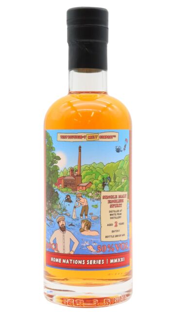 White Peak - That Boutique-y Whisky Company Batch #1 Single Malt English 2 year old Spirit