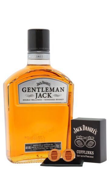 Jack Daniel's - Gentleman Jack Tennessee Whiskey (Includes Cufflinks)