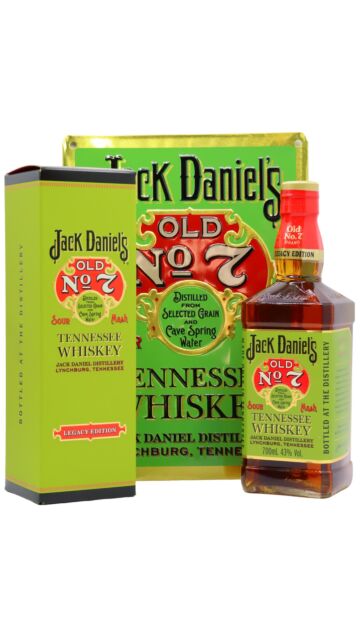 Jack Daniel's - Old No. 7 Legacy Edition 1 Tennessee Whiskey (Includes Bar Sign)