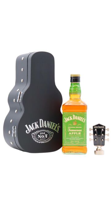 Jack Daniel's - Tennessee Apple Whiskey Liqueur Guitar Case