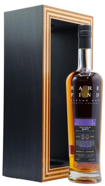 Banff (silent) - Gleann Mor Rare Find Single Cask 1971 50 year old Whisky