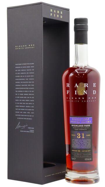 Highland Park - Gleann Mor Rare Find Single Cask 1988 31 year old Whisky
