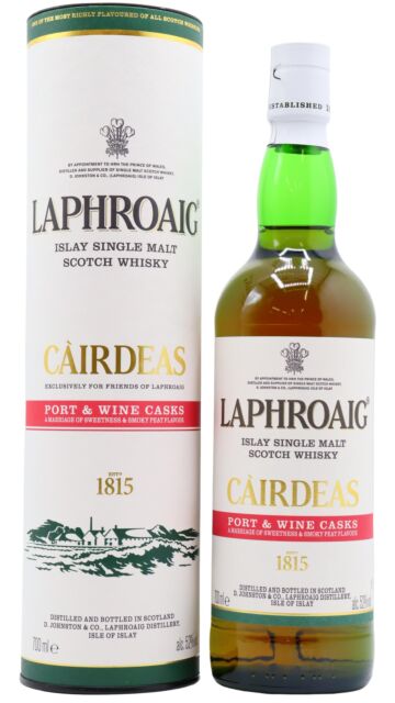 Laphroaig - Cairdeas - Port & Wine Casks - Feis Ile 2020 Islay Single Malt Scotch Whisky