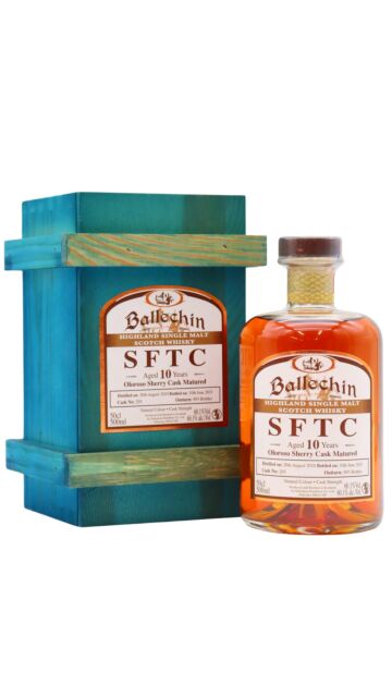 Ballechin - Straight From The Cask - Oloroso Sherry Cask #201 2010 10 year old Whisky