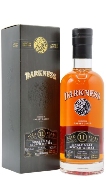 Craigellachie - Darkness - Oloroso Cask Single Malt Scotch 11 year old Whisky