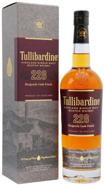Tullibardine -  228 Burgundy Cask Finish Highland Single Malt Scotch Whisky