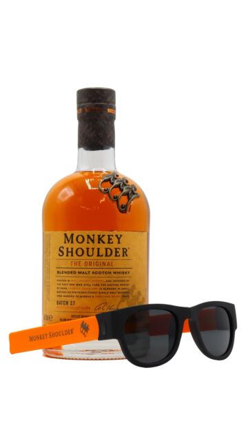 Monkey Shoulder - Blended Malt Scotch Whisky (Includes Sunglasses)