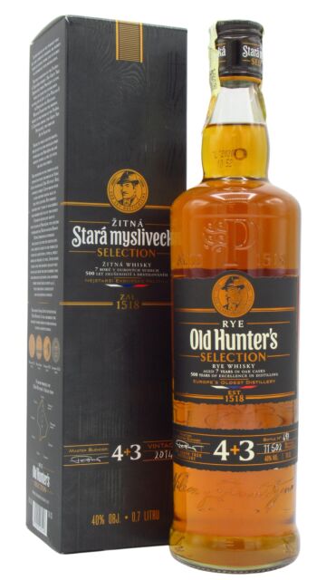 Old Hunter's - Selection Rye 2014 7 year old Whiskey