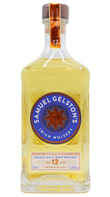 Samuel Gelston's - Single Malt Irish 12 year old Whiskey